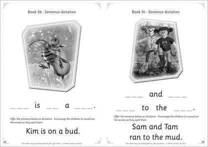 Dandelion Launchers, Reading And Writing Activities Units 4 - 7 - ABC School Supplies