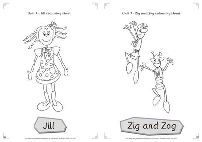 Dandelion Launchers, Reading And Writing Activities Units 4 - 7 - ABC School Supplies