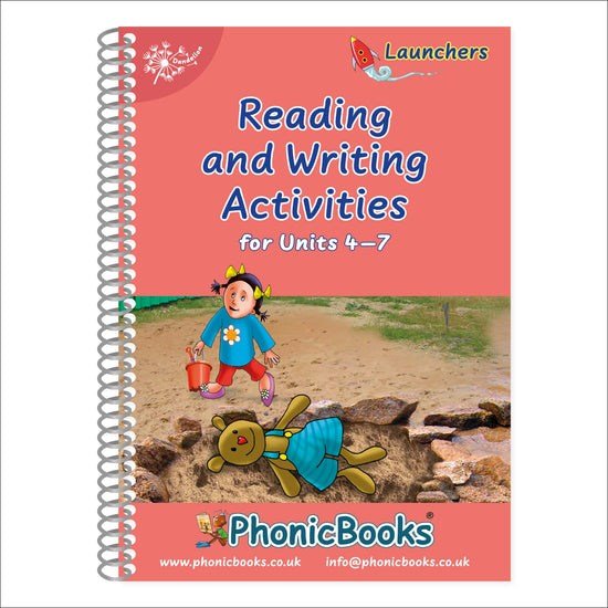 Dandelion Launchers, Reading And Writing Activities Units 4 - 7 - ABC School Supplies
