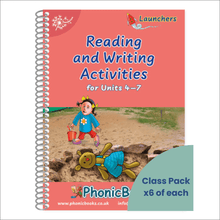 Dandelion Launchers, Reading And Writing Activities Units 4 - 7 - 6 Pack - ABC School Supplies