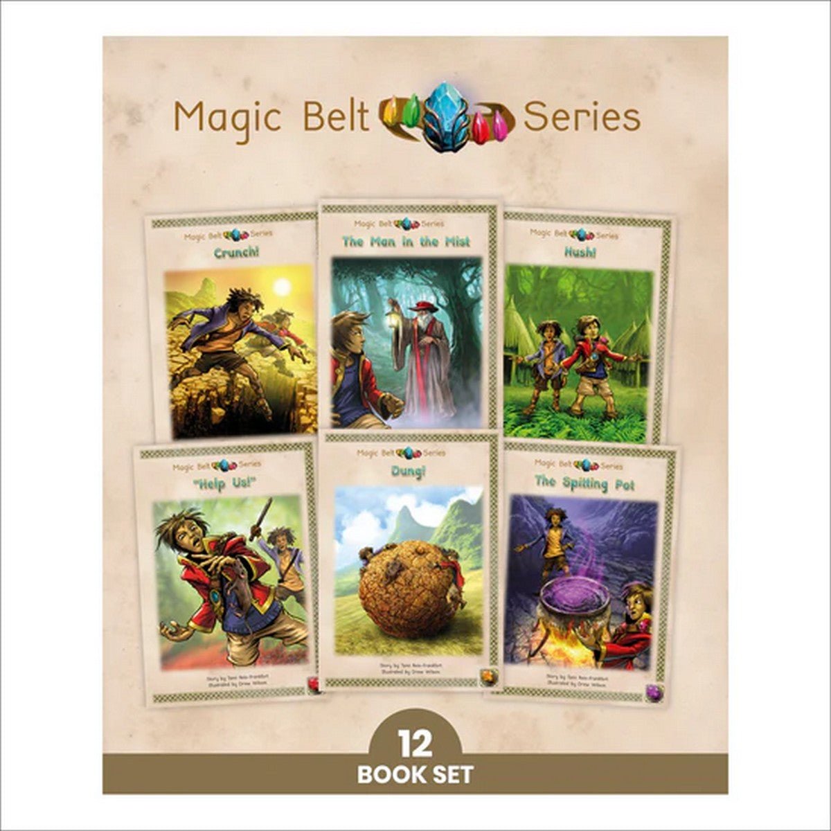 Dandelion Magic Belt Series, Set 1 (12 Titles) - ABC School Supplies