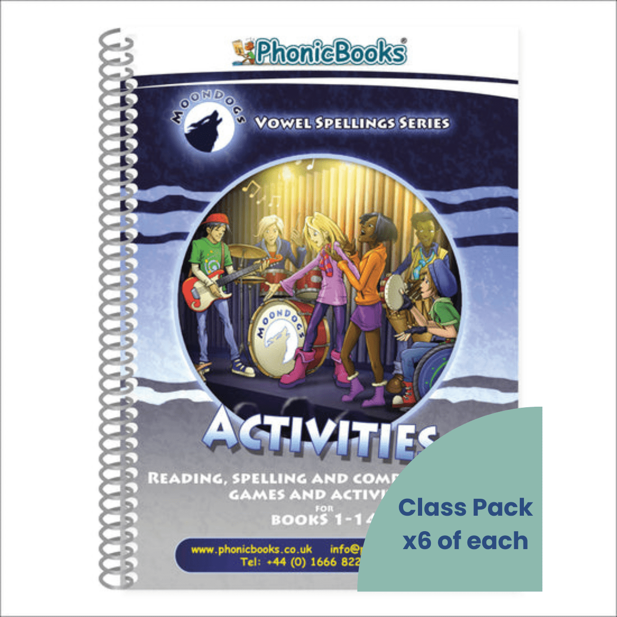 Dandelion Moon Dogs Series, Set 3 Workbook - 6 Pack - ABC School Supplies