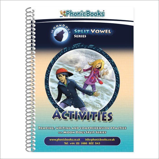 Dandelion Moon Dogs Split Vowel Spellings Workbook - ABC School Supplies