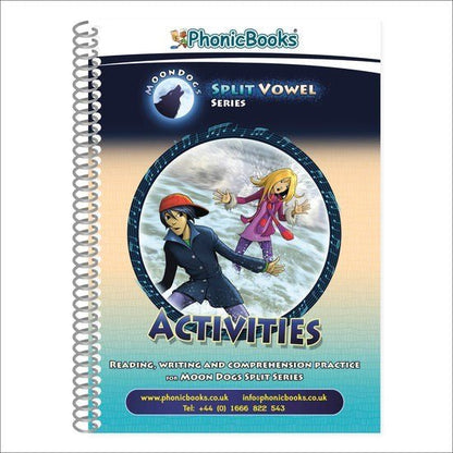 Dandelion Moon Dogs Split Vowel Spellings Workbook - ABC School Supplies