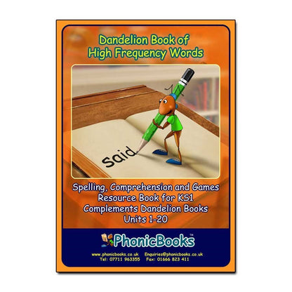 Dandelion Readers, Book Of High Frequency Words - ABC School Supplies