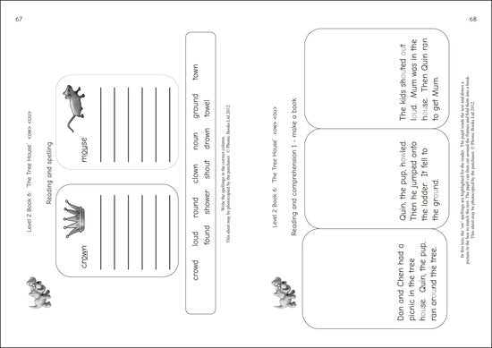 Dandelion Readers, Level 2 Reading & Spelling Activities - ABC School Supplies
