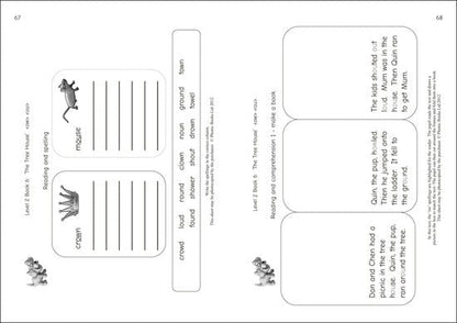 Dandelion Readers, Level 2 Reading & Spelling Activities - ABC School Supplies