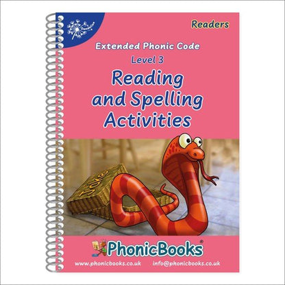 Dandelion Readers, Level 3 Reading & Spelling Activities - ABC School Supplies