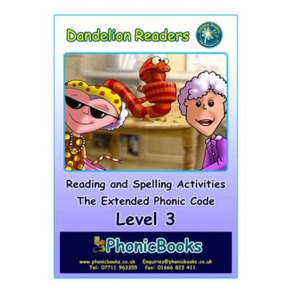 Dandelion Readers, Level 3 Reading & Spelling Activities - ABC School Supplies