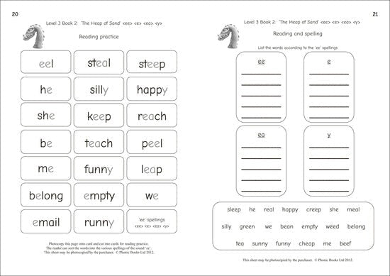 Dandelion Readers, Level 3 Reading & Spelling Activities - ABC School Supplies