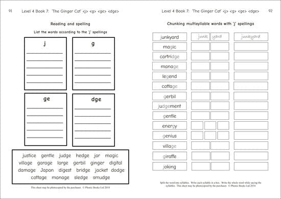 Dandelion Readers, Level 4 Reading & Spelling Activities - ABC School Supplies
