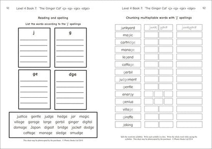 Dandelion Readers, Level 4 Reading & Spelling Activities - ABC School Supplies