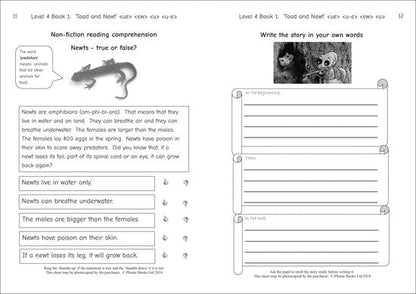 Dandelion Readers, Level 4 Reading & Spelling Activities - ABC School Supplies