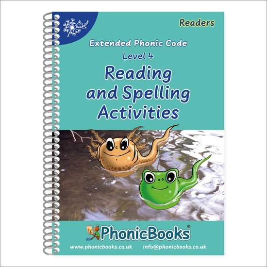 Dandelion Readers, Level 4 Reading & Spelling Activities - ABC School Supplies