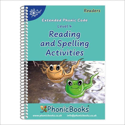 Dandelion Readers, Level 4 Reading & Spelling Activities - ABC School Supplies