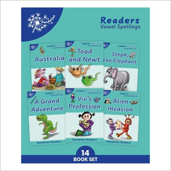 Dandelion Readers Pack 10 Level 4 (14 Titles) - ABC School Supplies