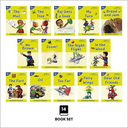 Dandelion Readers Pack 6 Level 1 (14 Titles) - 6 Pack - ABC School Supplies