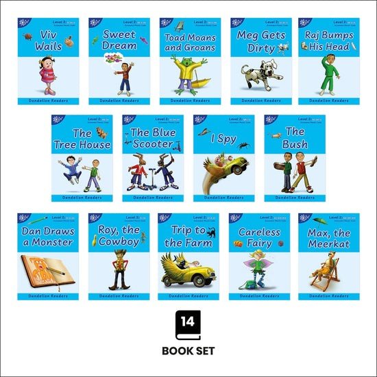 Dandelion Readers Pack 7 Level (14 Titles)2 - ABC School Supplies