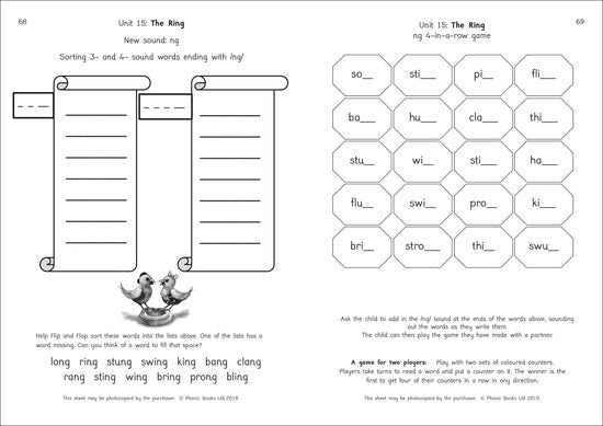 Dandelion Readers, Set 1 Units 11 - 20, Reading & Writing Activities - ABC School Supplies
