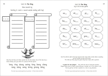 Dandelion Readers, Set 1 Units 11 - 20, Reading & Writing Activities - ABC School Supplies