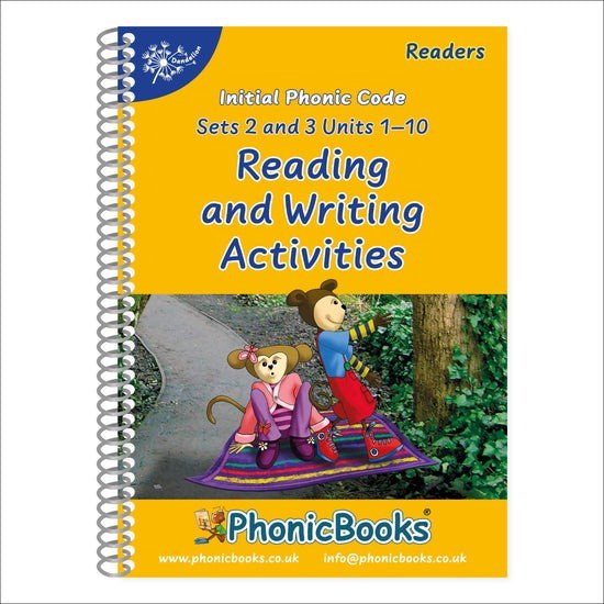 Dandelion Readers, Set 2 & 3 Units 1 - 10 Reading & Writing Activities - ABC School Supplies