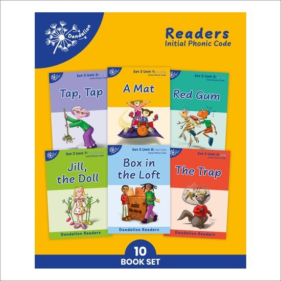 Dandelion Readers, Set 2 Units 1 - 10 (10 Titles) - ABC School Supplies