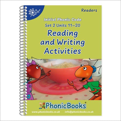 Dandelion Readers, Set 2 Units 11 - 20 Reading & Writing Activities - ABC School Supplies