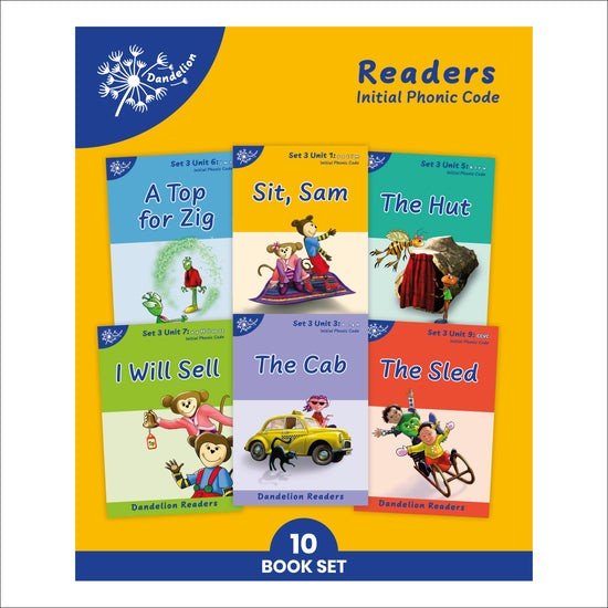 Dandelion Readers, Set 3 Units 1 - 10 (10 Titles) - ABC School Supplies