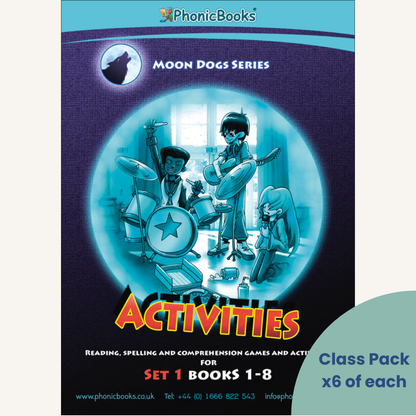 Dandelion Moon Dogs Series, Set 1 Workbook - 6 Pack