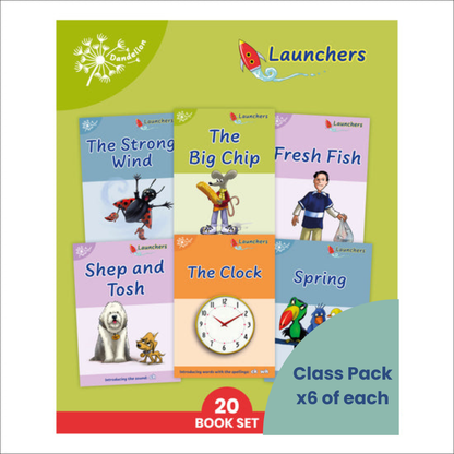 Dandelion Launchers Pack 4 (Sets 11-15) 20 Titles - 6 Pack