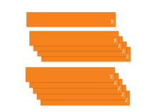 Social Distancing Floor Decals - Dashes (Set of 10)