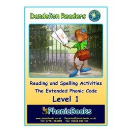 Dandelion Readers, Reading And Spelling Activities Level 1