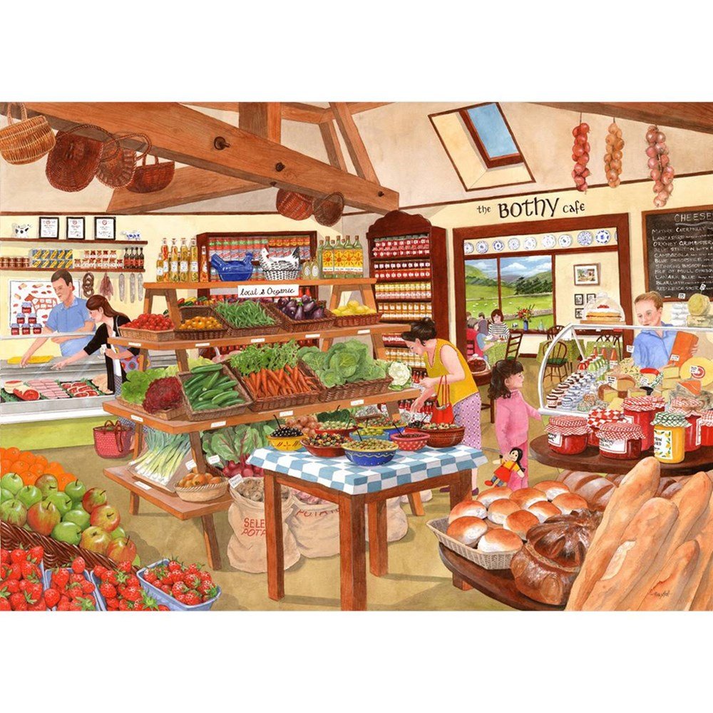 Deli Delicious - BIG 500 Piece Jigsaw Puzzle - ABC School Supplies