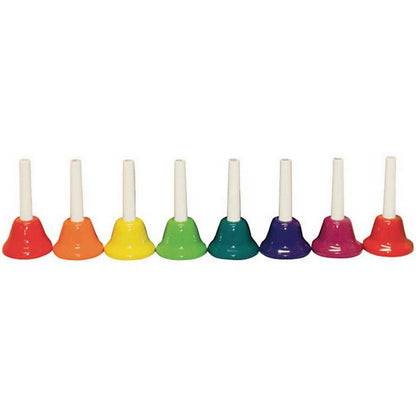 Diatonic Whacky Hand Bells 8 Notes - ABC School Supplies