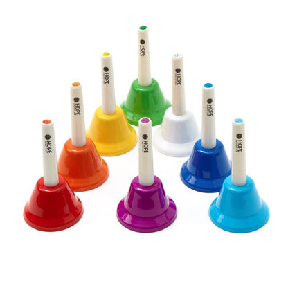 Diatonic Whacky Hand Bells 8 Notes - ABC School Supplies