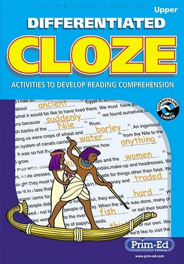 Differentiated Cloze Upper - ABC School Supplies