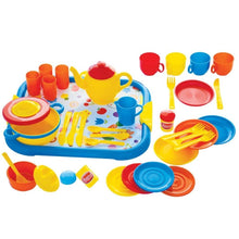 Dinner Service (Blue - 40 Piece Set) - ABC School Supplies