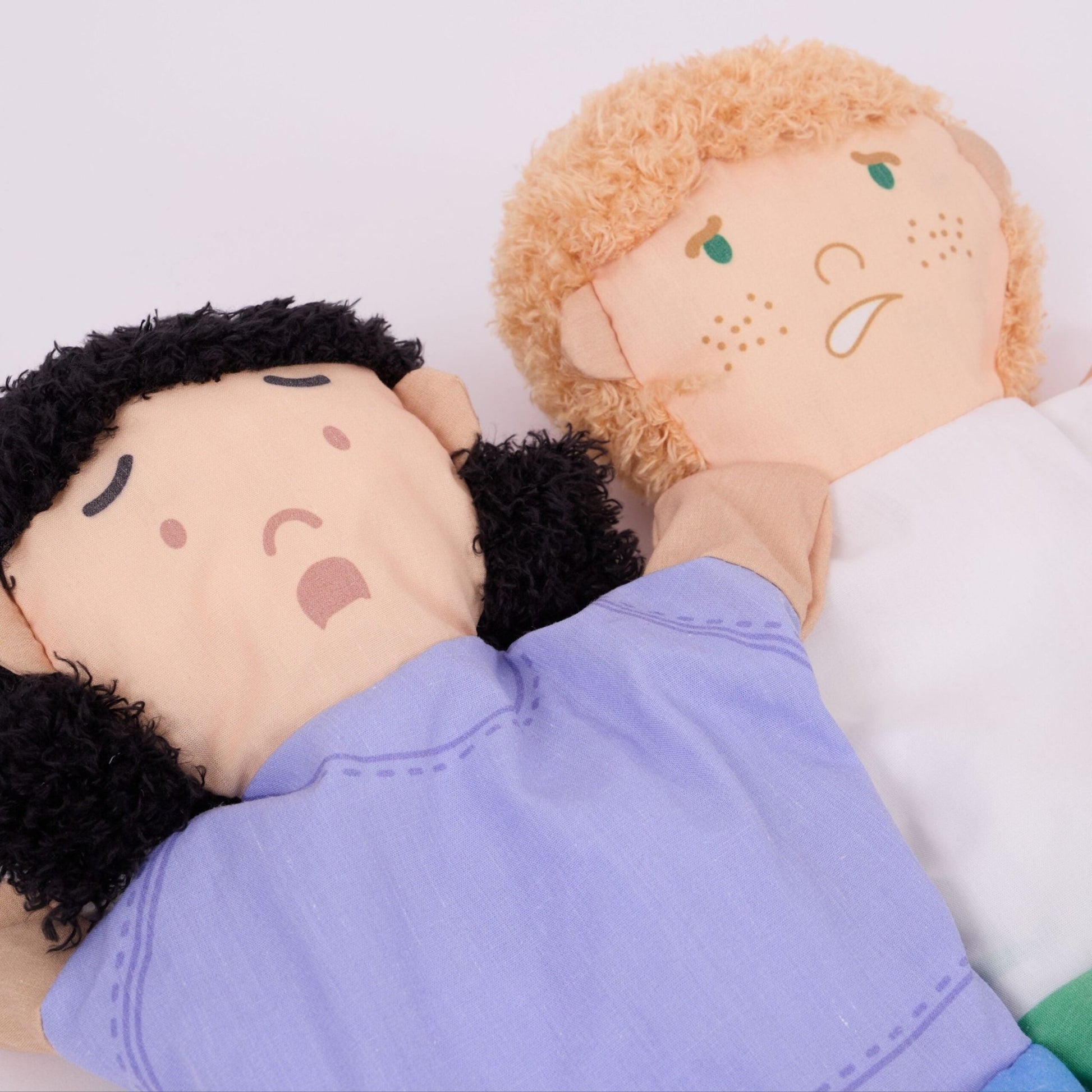 Diverse Emotion Puppets Pack Of 6 - ABC School Supplies