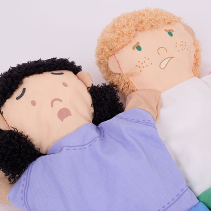 Diverse Emotion Puppets Pack Of 6 - ABC School Supplies