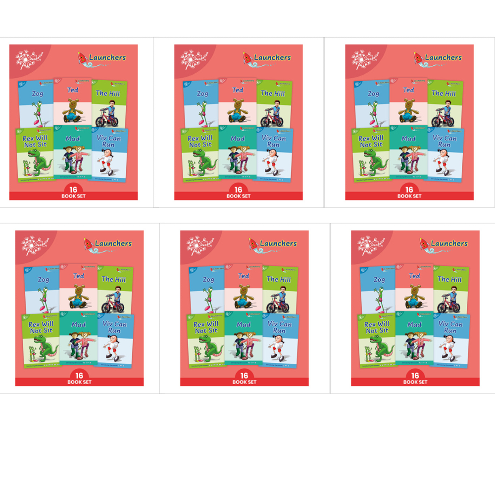 Dandelion Launchers Pack 2 (Sets 4-7) 16 Titles - 6 Pack