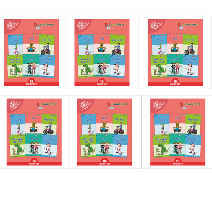 Dandelion Launchers Pack 2 (Sets 4-7) 16 Titles - 6 Pack