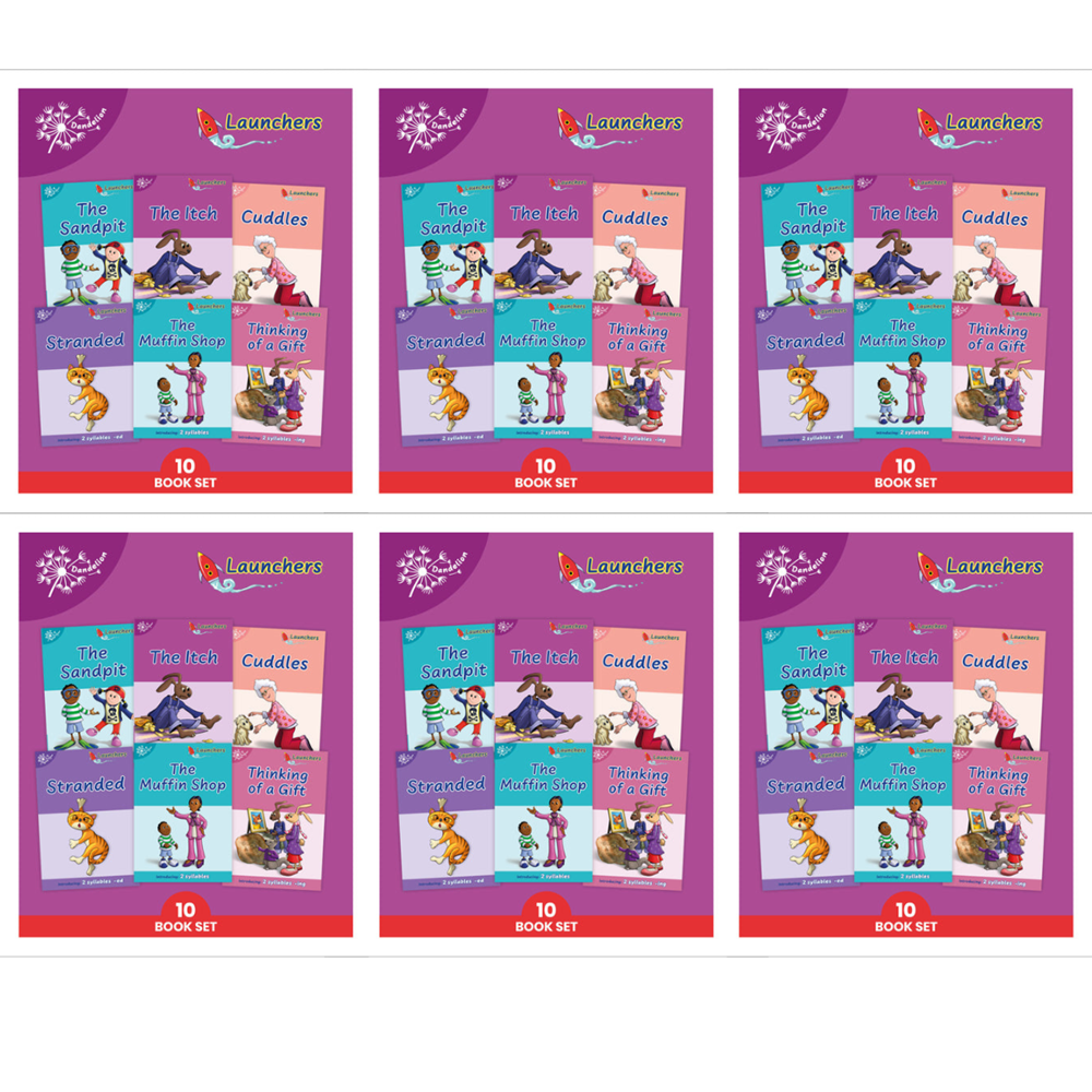 Dandelion Launchers Pack 5 (Sets 16-20) 10 Titles - 6 Pack