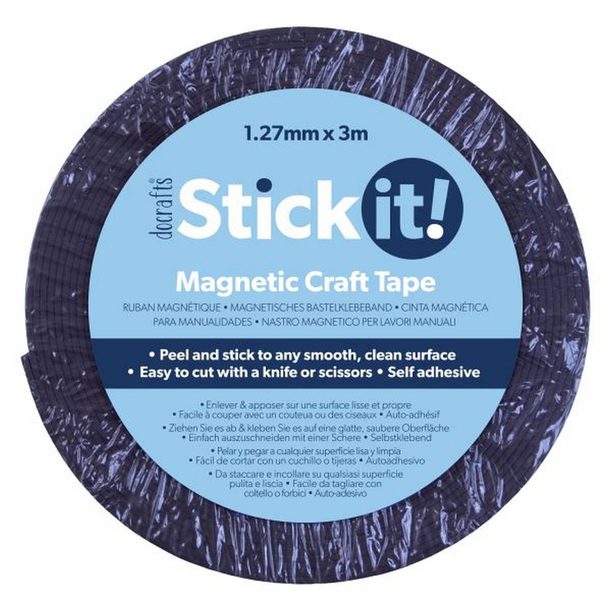 Docrafts 3 Metre Magnetic Craft Tape - ABC School Supplies