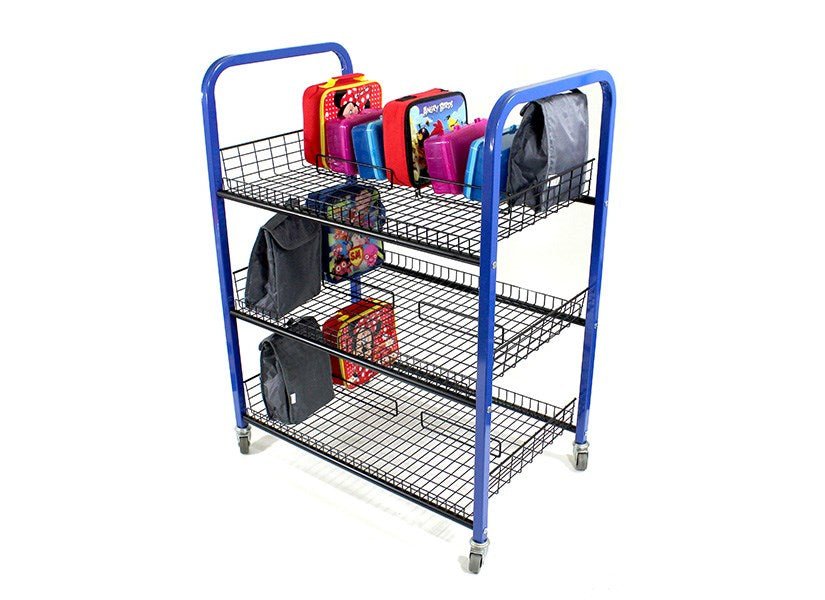 Double Sided Lunch Box Trolley - ABC School Supplies