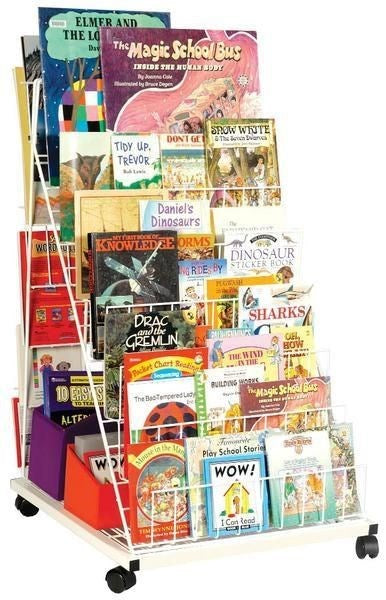 Cleverco Mobile Book Display Double Sided