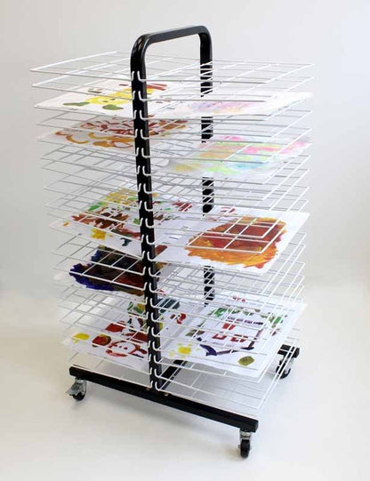 Drying Rack Mobile 40 Small Shelf - ABC School Supplies