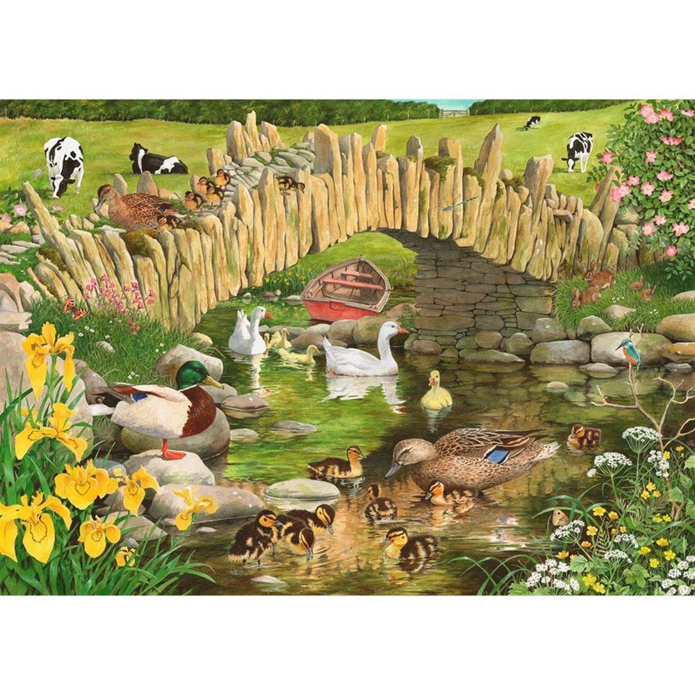 Duck, Duck, Goose - BIG 250 Piece Jigsaw Puzzle - ABC School Supplies