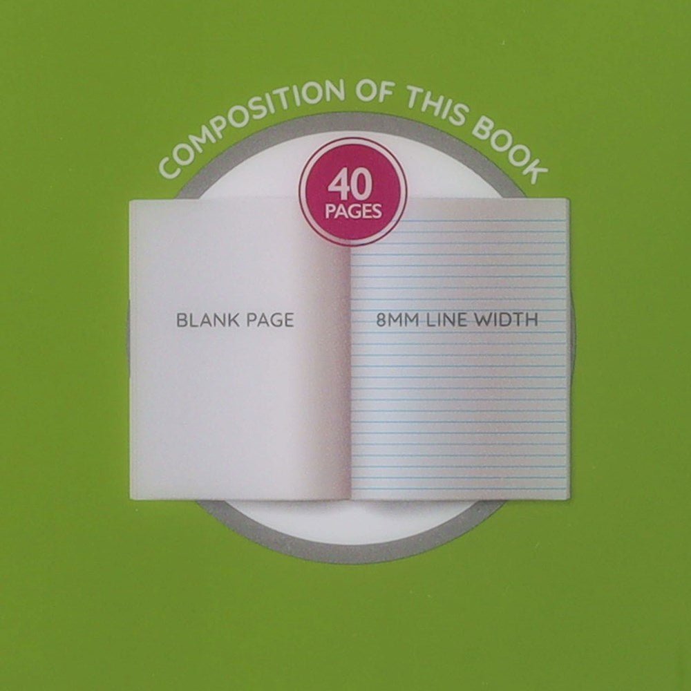 Durable Cover Nature Study Copy 40 Page - Pack of 20 - ABC School Supplies