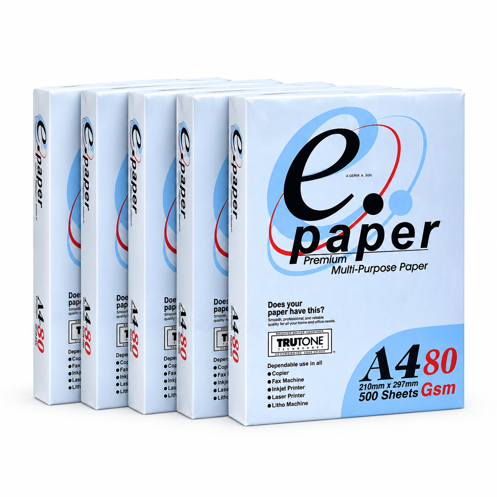E-Paper Ream A4 80gsm Copier Paper - ABC School Supplies