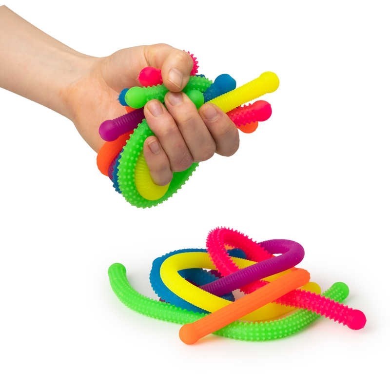 Rainbow Textured Noodles Pack Of 6